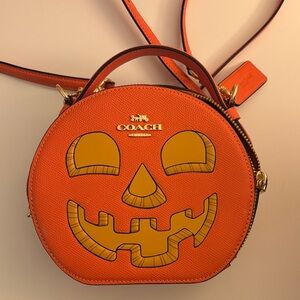 Coach Halloween Orange Crossbody Bag